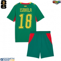Otroški Nogometni dresi Senegal Ismaila Sarr #18 Gostujoči SP 2026 Kratek Rokav (+ Kratke hlače)